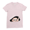 Peek a Boo Ladies Fitted T-Shirt