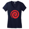 uzumaki clan symbol crest   otaku cosplay anime fan naruto gift expo t Women's V-Neck T-Shirt