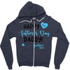 Happy First Father's Day Daddy Zipper Hoodie