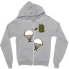 go go go go Zipper Hoodie