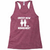 under new management stag night wedding mens Racerback Tank