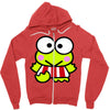 keroppi2 Zipper Hoodie