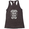 Super Cool Mimi Of A Freaking Awesome Son Racerback Tank
