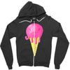 octopus icecream Zipper Hoodie