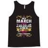 i am a march women Tank Top