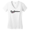 sagittarius violet Women's V-Neck T-Shirt