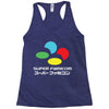 snes super famicom colours Racerback Tank