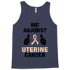 Me Against Uterine Cancer Tank Top
