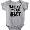 break my heart Baby Onesie