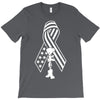 fallen soldier ribbon never forget military T-Shirt