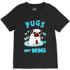 pugs not drugs V-Neck Tee