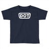 2x dot sticker vinyl decal d.o Toddler T-shirt
