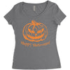 happy halloween 2 Women's Triblend Scoop T-shirt