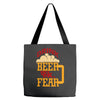 drink beer fuck fear Tote Bags