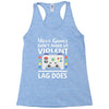 i love video games. Racerback Tank