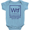 wtf outraged disbelief Baby Bodysuit