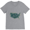 periodic table of the states V-Neck Tee