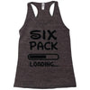 six pack loading Racerback Tank