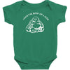 i have the body of a god funny buddha budda banter fat food Baby Bodysuit
