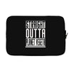 straight outta planet vegeta Laptop sleeve