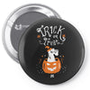 trick or treat Pin-back button