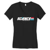 science a real american hero Women's V-Neck T-Shirt