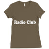 Radio Club logo Ladies Fitted T-Shirt
