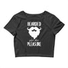 bearded for her pleasure Crop Top