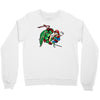 raphael meets mario Crewneck Sweatshirt