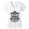 Made In 1942 And Still Awesome Women's V-Neck T-Shirt
