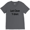 last clean t shirt funny humor college vintage V-Neck Tee