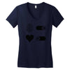 How To Live A Happy Life Women's V-Neck T-Shirt