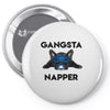 gangsta napper Pin-back button