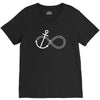 infinity knot anchor rope V-Neck Tee