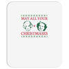 golden christmas Mousepad