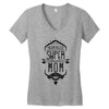 nevertheless she persisted super mom Women's V-Neck T-Shirt
