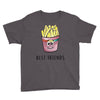 Burger and Fries Best Friends Youth Tee