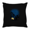 Mufasa and Simba Camp Throw Pillow