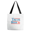 tacos  beer '16 Tote Bags