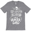 You Cant Scare Me I am Biker Dad T-Shirt