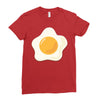 Egg Ladies Fitted T-Shirt