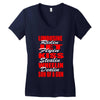 ric flair woo four horsemen wrestling Women's V-Neck T-Shirt