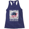 Veteran Don't Thank Me Thank My Brothers &amp; Sister Racerback Tank