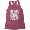 buy me car parts and tell me i'm pretty mechanic turbo nfs fan Racerback Tank