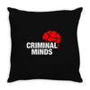 the criminal minds Throw Pillow
