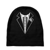 tuxedo wedding marriage prom holiday fancy dress cool geek nerd Baby Beanies
