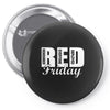 red friday Pin-back button