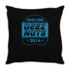 vote deez nuts Throw Pillow
