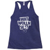 per mertesacker, wat wolln se deutschland, Racerback Tank