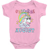 unicorns are born in august cute unicorn Baby Bodysuit
